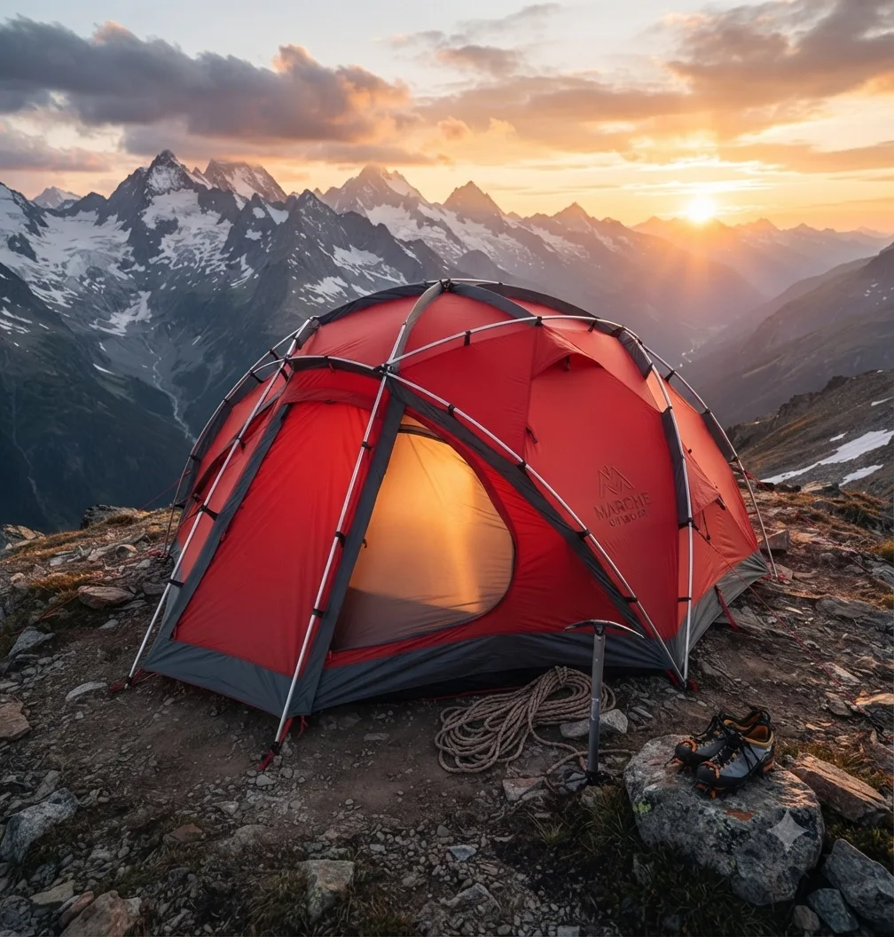 Tente géodésique d'expédition pour bien choisir sa tente de bivouac - Marche Outdoor